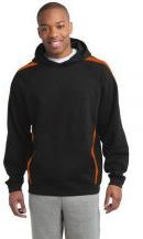 Sport-Tek® Sleeve Stripe Pullover Hooded Sweatshirt